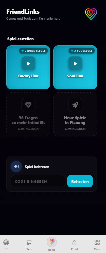 FriendLinks: Euer Raum für Freundschaft & Beziehung